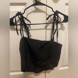 NWT Pretty Little Thing striped crop tank top